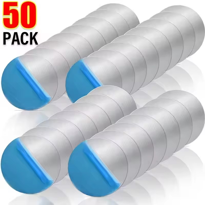 Phone Accessories Useful - 1/50個入り 磁気金属プレート 磁気式車載携帯電話ホルダー用 ユニバーサル鉄シートステッカー スタンド 携帯電話マグネットホルダーマウント