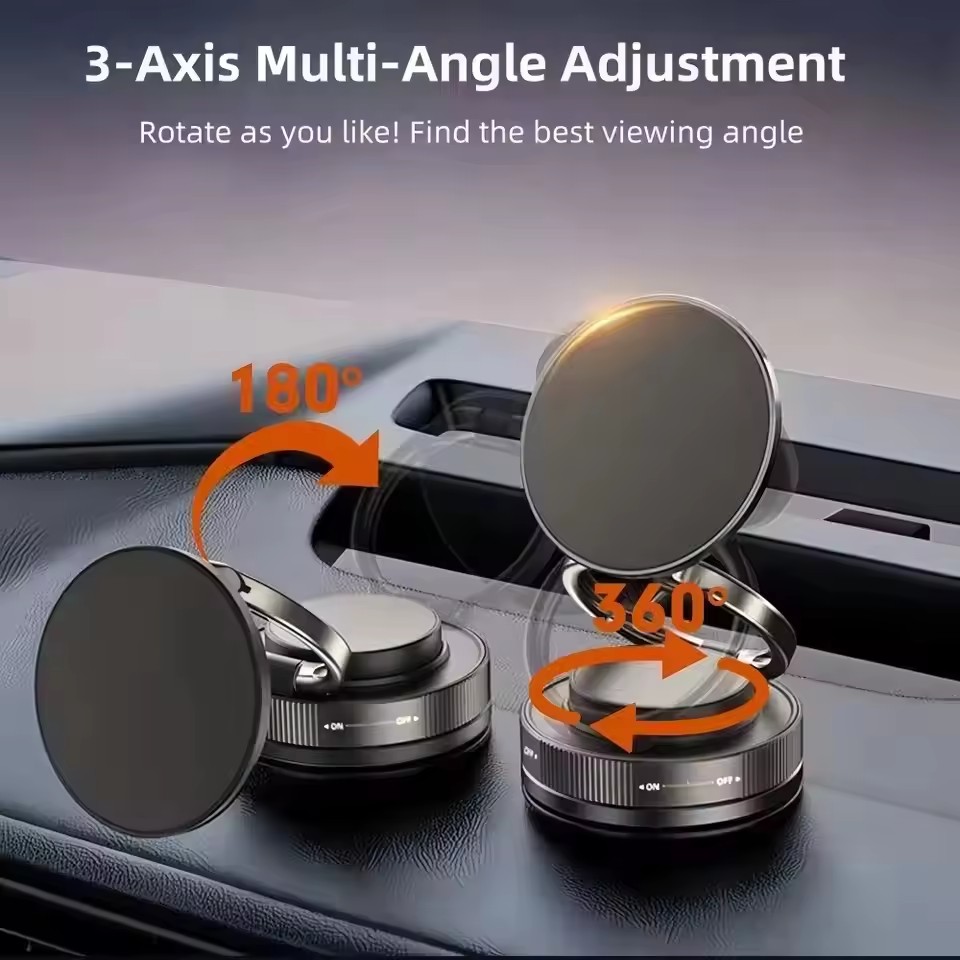 2026年型 新しい車載用真空磁石式スマホホルダー - Ma - Phone Accessories Useful のレビューと価格
