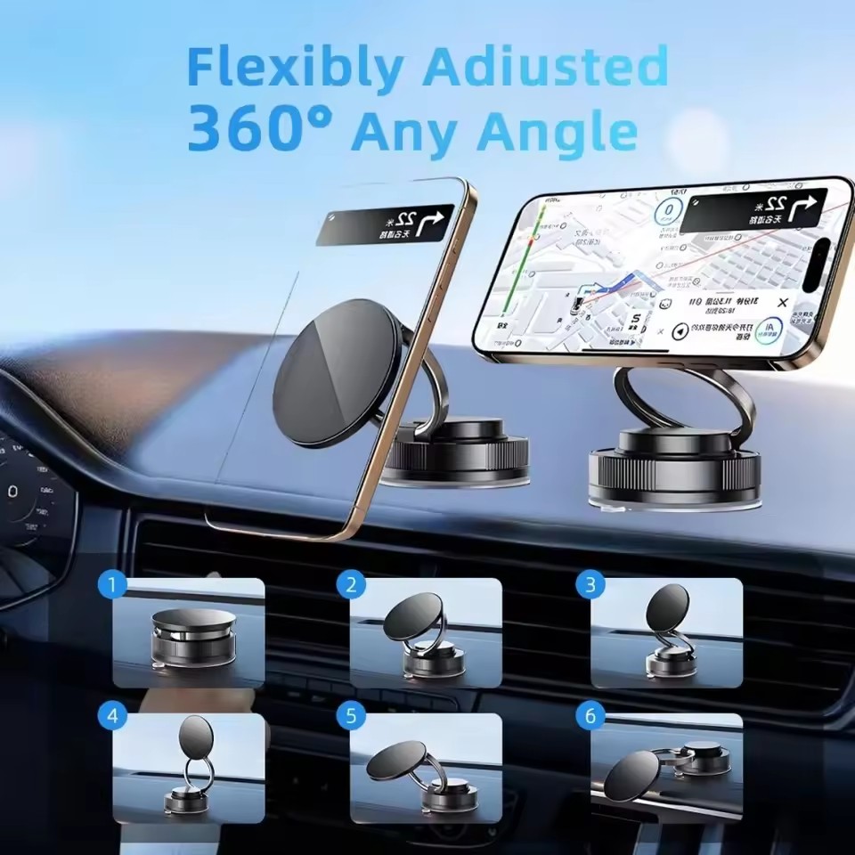 2026年型 新しい車載用真空磁石式スマホホルダー - Ma - Phone Accessories Useful のレビューと価格