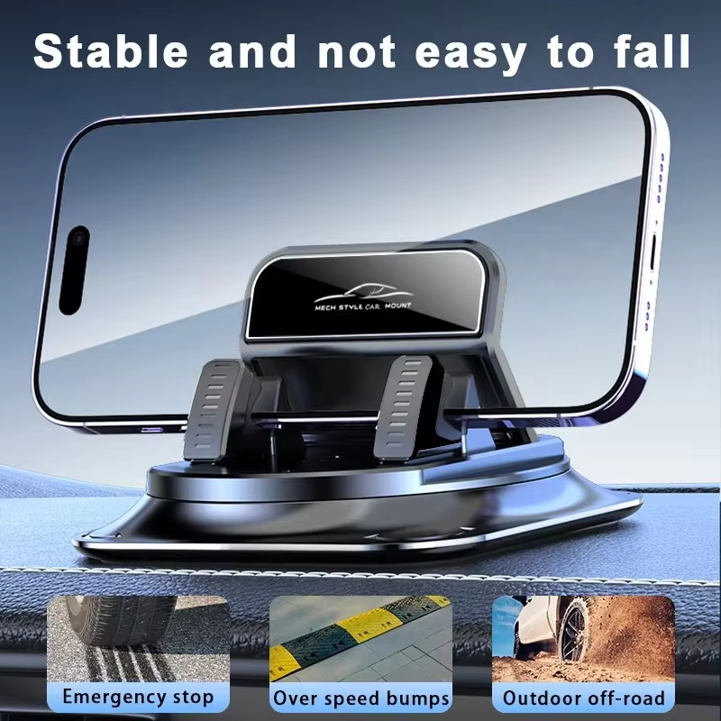 車載電話マウント 滑り止めシリコン ダッシュボード電話ホルダ - Phone Accessories Holder Car のレビューと価格