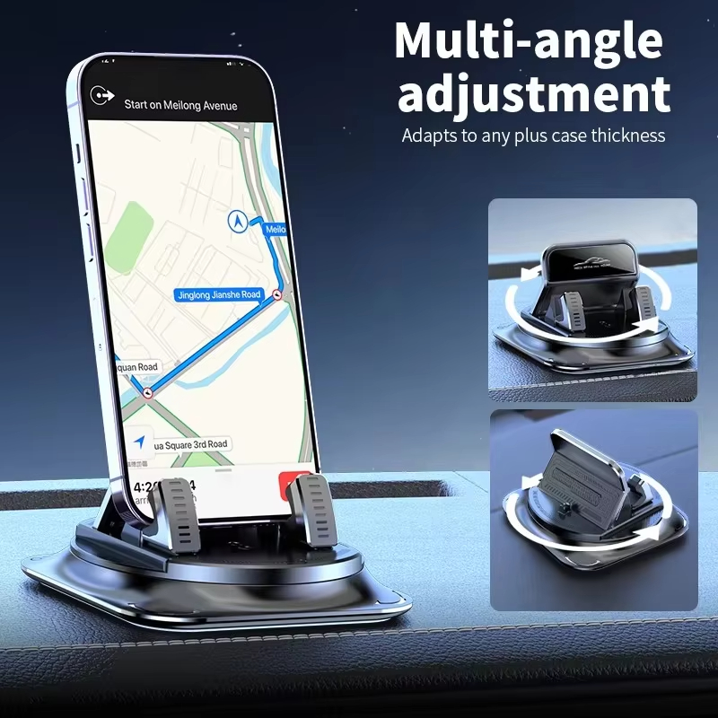 車載電話マウント 滑り止めシリコン ダッシュボード電話ホルダ - Phone Accessories Holder Car のレビューと価格