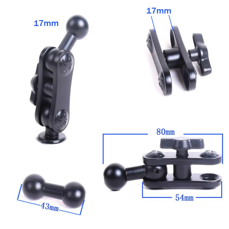 合金製17mmボールマウント延長アダプター回転式延長ロッド  - Phone Accessories Holder Car のレビューと価格