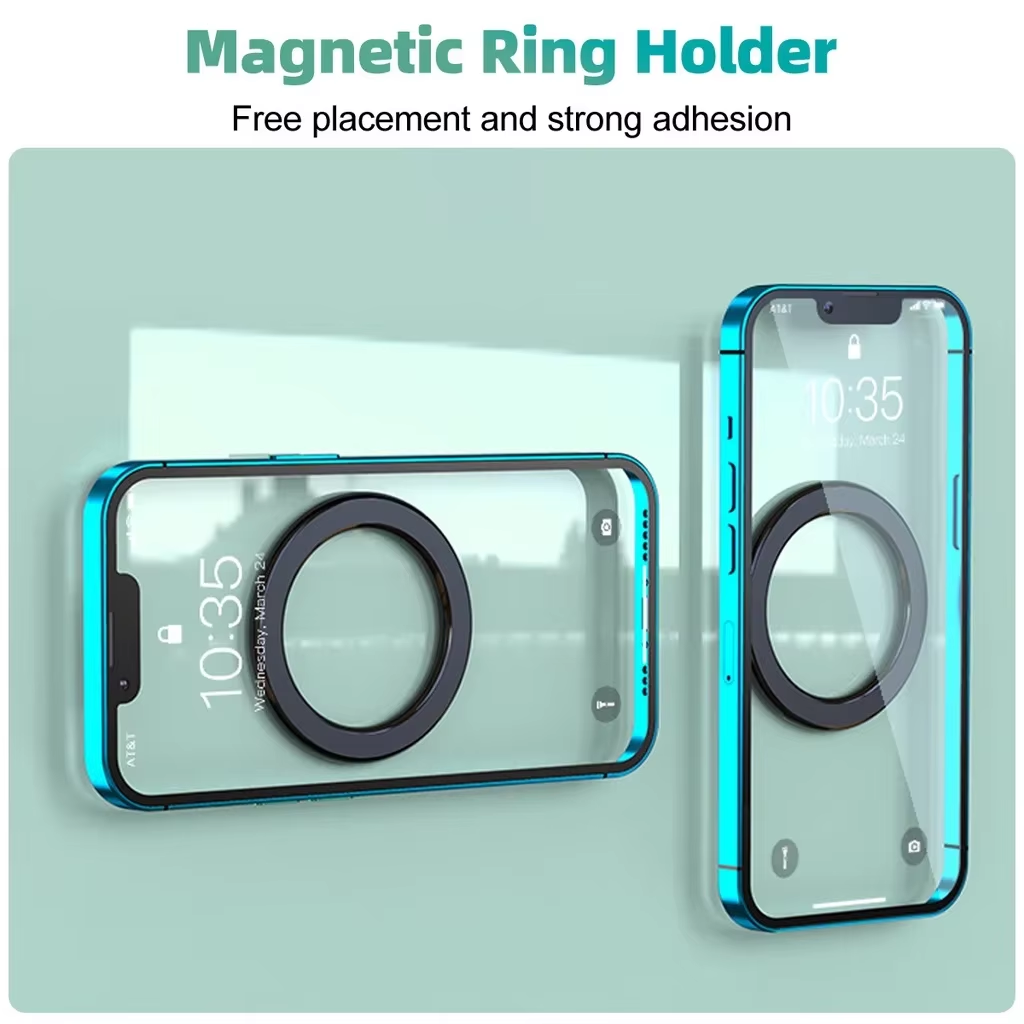 MagSafe対応 強力磁気リング式スマホホルダー 粘着マグ - Phone Accessories Useful のレビューと価格
