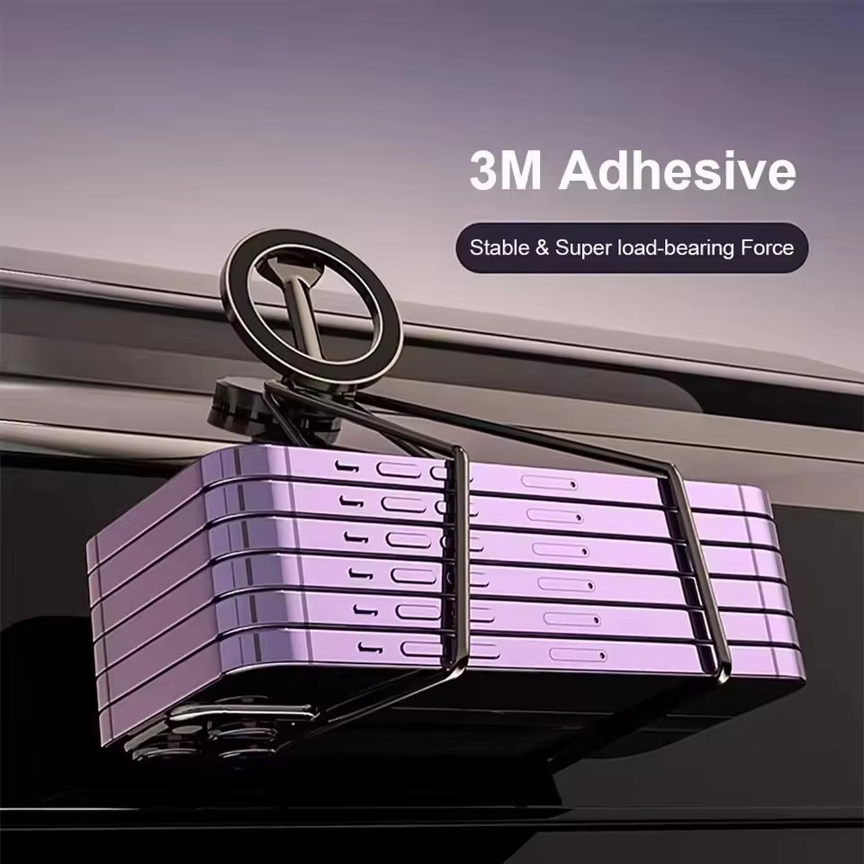 マグセーフ360対応折りたたみ式マグネット式車載携帯電話ホル - Phone Accessories Useful のレビューと価格