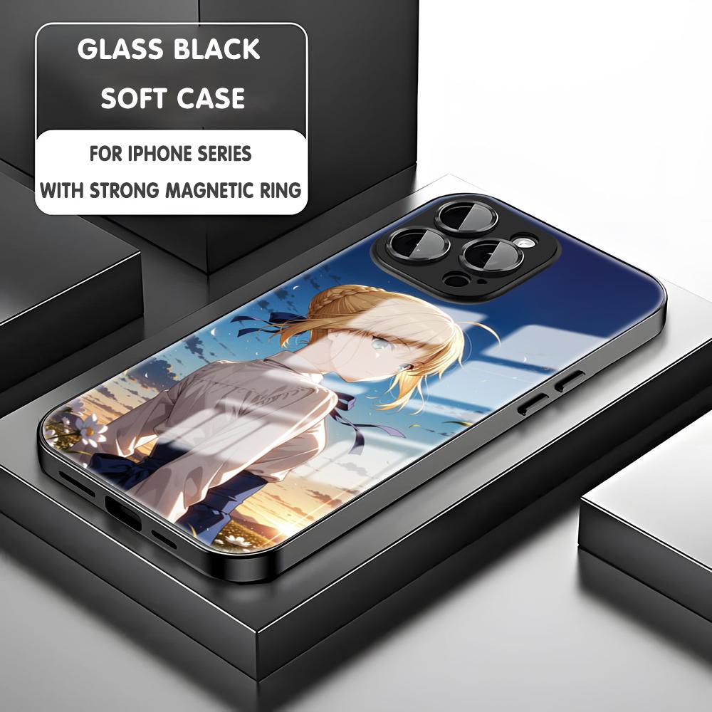 アニメ「Fate」Saberのスマホケース iPhone 1 - Apple Iphone 15 のレビューと価格