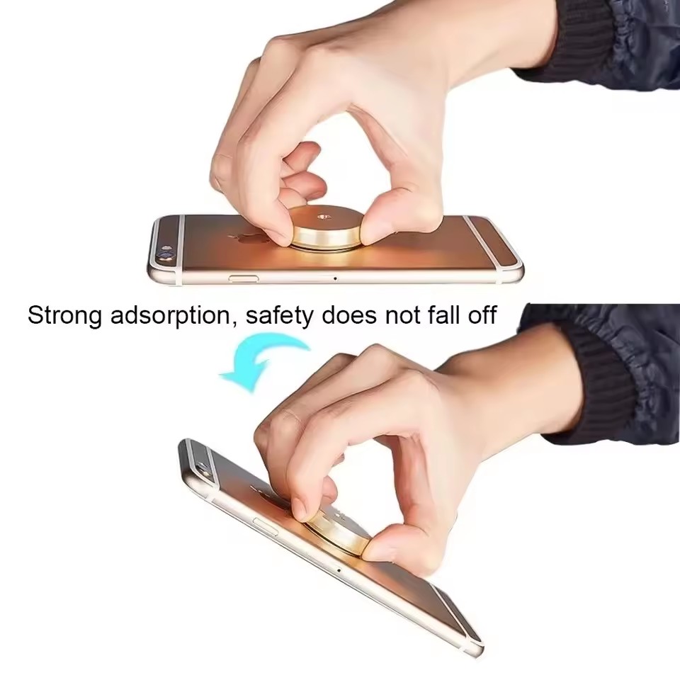 磁石式の車載用スマートフォンホルダー。ダッシュボードや壁に取 - Phone Accessories Useful のレビューと価格