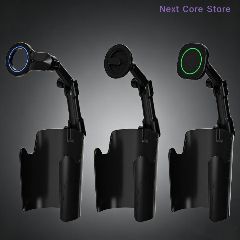 [NC]車用カップホルダー型マグネット式スマホスタンド、36 - Phone Accessories Holder Car のレビューと価格