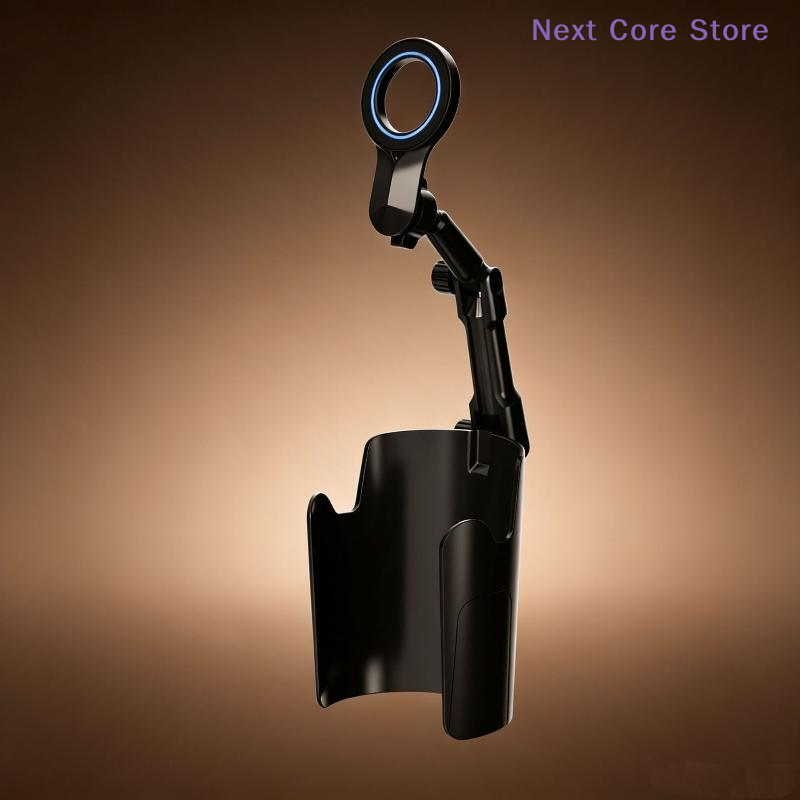 [NC]車用カップホルダー型マグネット式スマホスタンド、36 - Phone Accessories Holder Car のレビューと価格